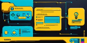 What are the three stages of the game development process?